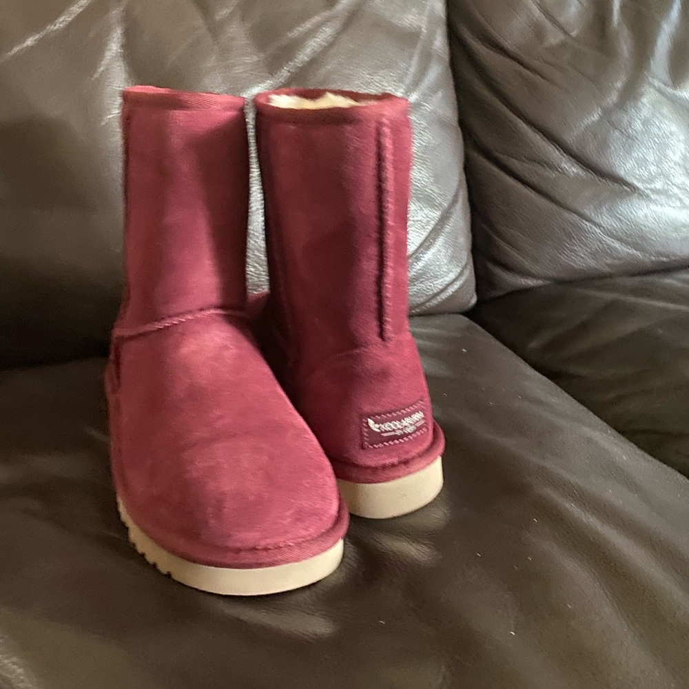 Koolaburra Wine Red Ankle Booties